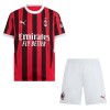 Conjunto (Camiseta+Pantalón Corto) AC Milan Primera Equipación 2024-25 - Niño